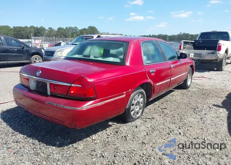 2000 Mercury Grand Marquis Ls from USA, damaged, VIN 2MEFM75W3YX690374